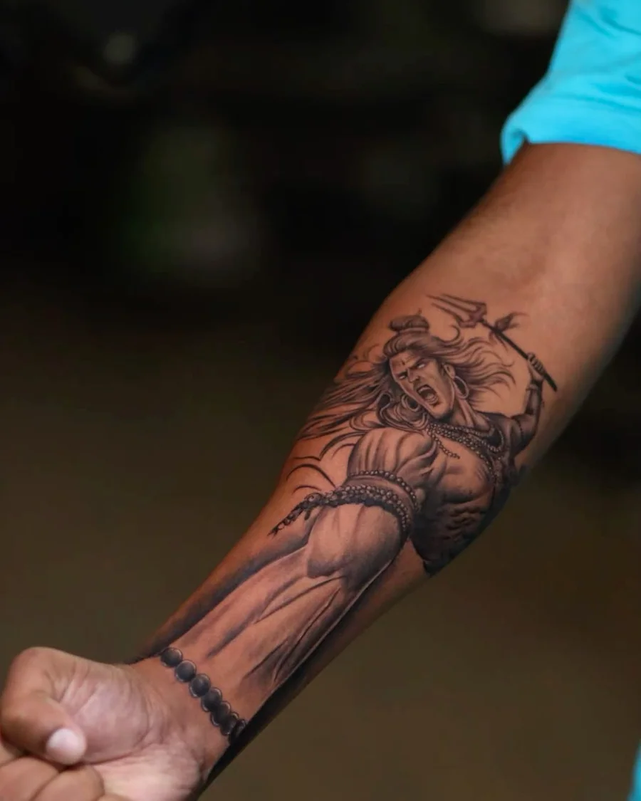 God tattoo artwork